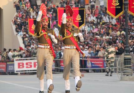 Wagah Border Spectacle & Amritsar Tour